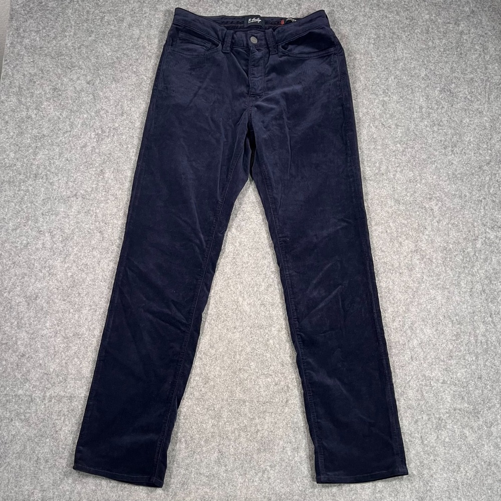 34 Heritage Navy Blue Corduroy Charisma Comfort Rise‎ Classic Jeans Men's 32x33*